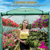 Heavy Duty 20'x10'x7' Greenhouses Large Walk-in Green House Tunnel - 10 X 20