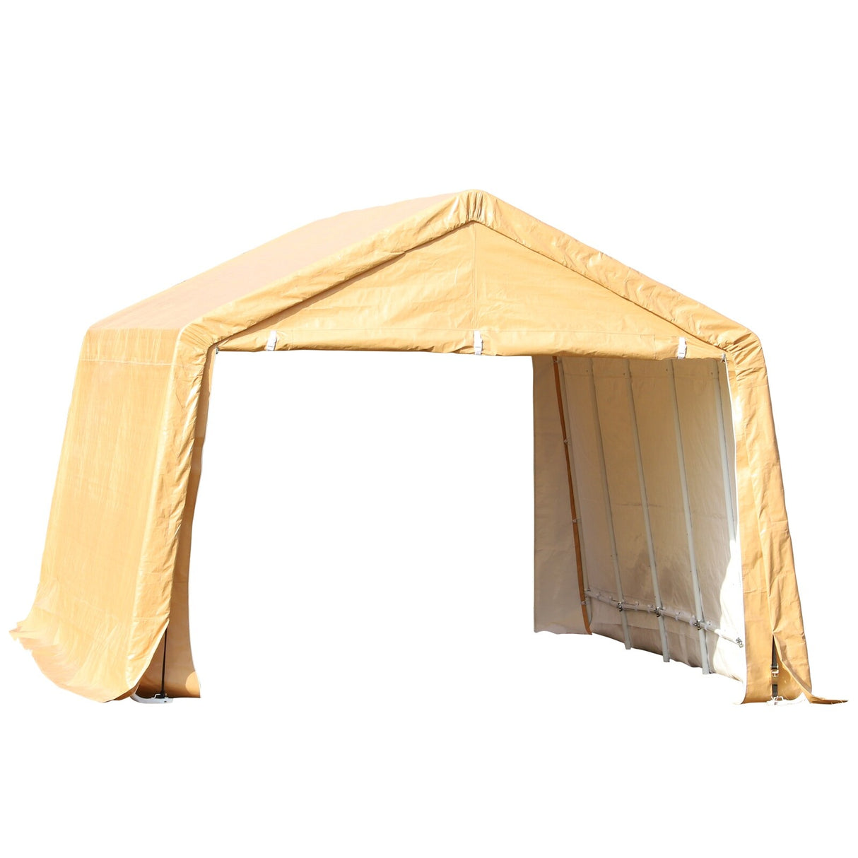 Outsunny 20' x 12' Heavy Duty Outdoor Temporary Carport Canopy Tent with Durable Construction & a Simple Setup