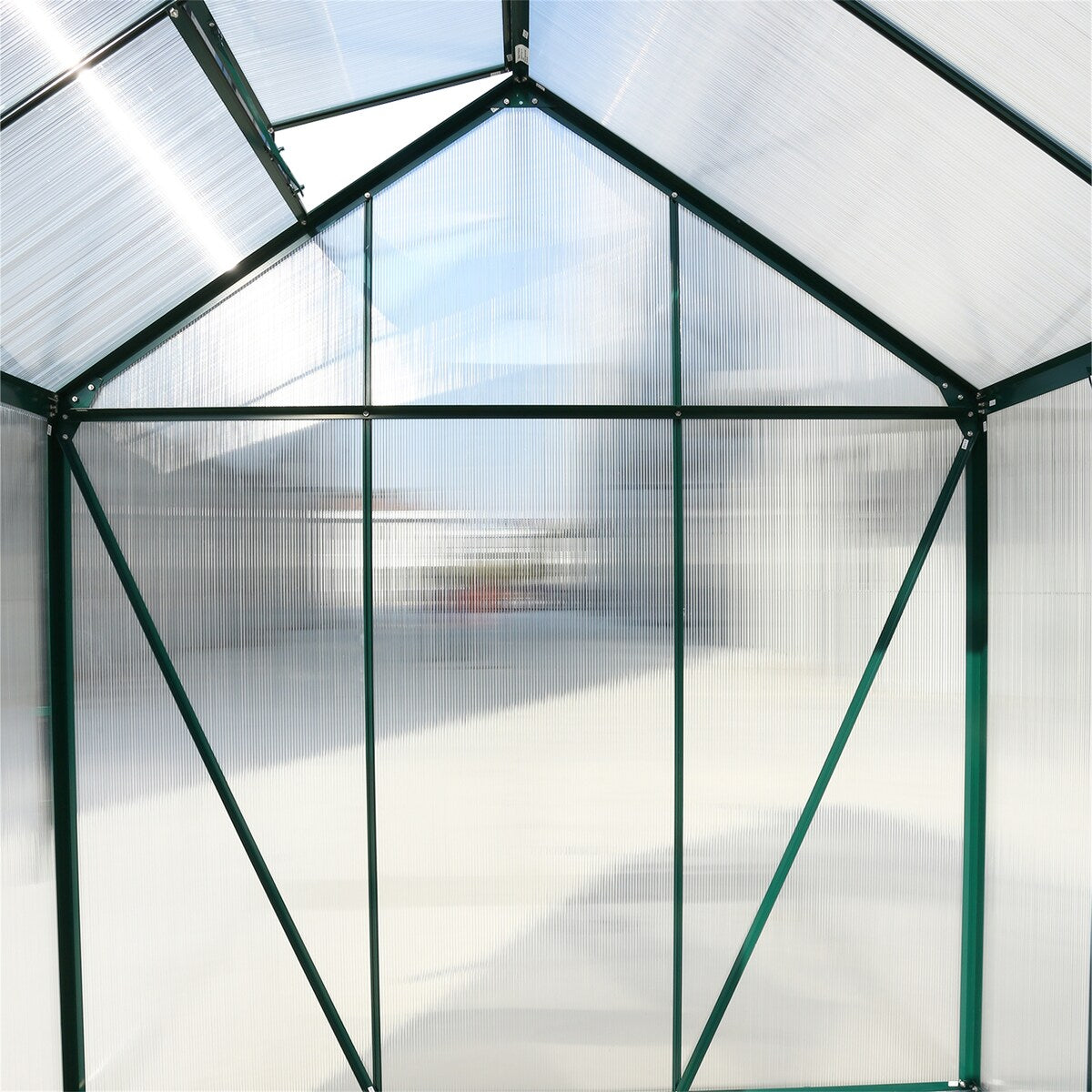Heavy Duty Outdoor Aluminum Walk-in Green House