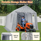 Heavy Duty Waterproof Outdoor Storage Shed, Carport