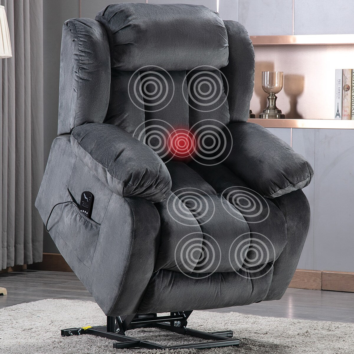 Heavy Duty and Safe Movement Reclining Mechanism ((Grey)