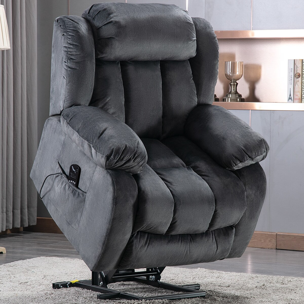 Heavy Duty and Safe Movement Reclining Mechanism ((Grey)