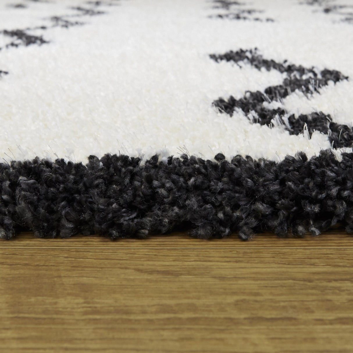 Hector Modern Chevron Shag Area Rug
