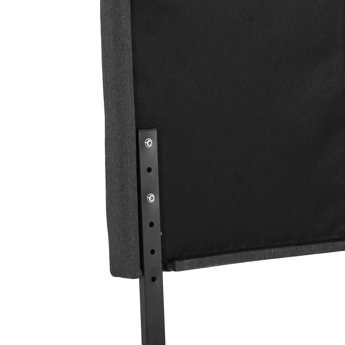 Height Adjustable Upholstered Headboard, Twin /Full/Queen/King Size Headboard, Dark Grey