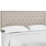 Copper Grove Avdiivka Twin Tufted Linen Headboard