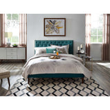 Copper Grove Avdiivka Twin Tufted Linen Headboard