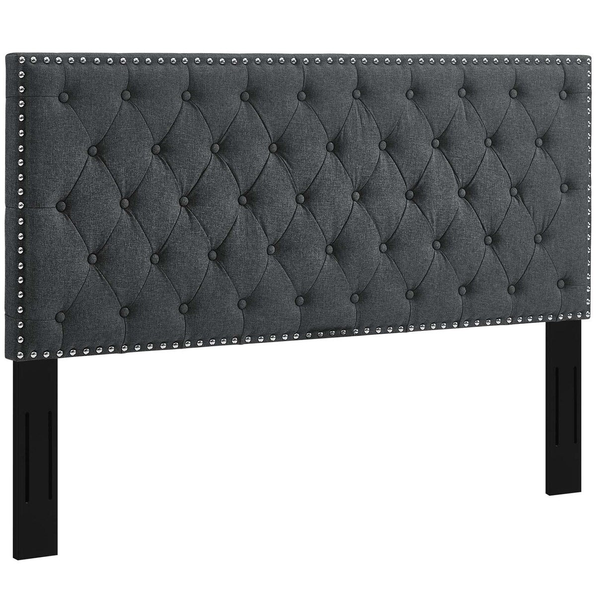 Copper Grove Avdiivka Twin Tufted Linen Headboard