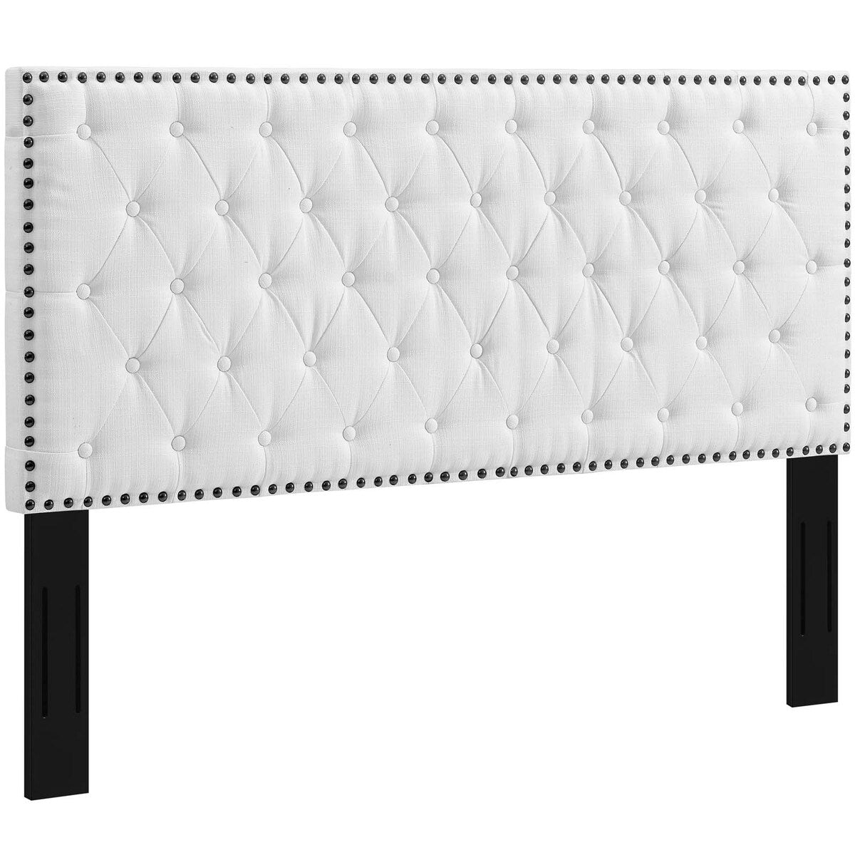 Copper Grove Avdiivka Twin Tufted Linen Headboard