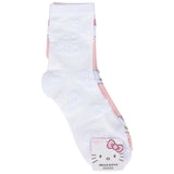 Hello Kitty Face Print Womens Crew Socks 2Pack