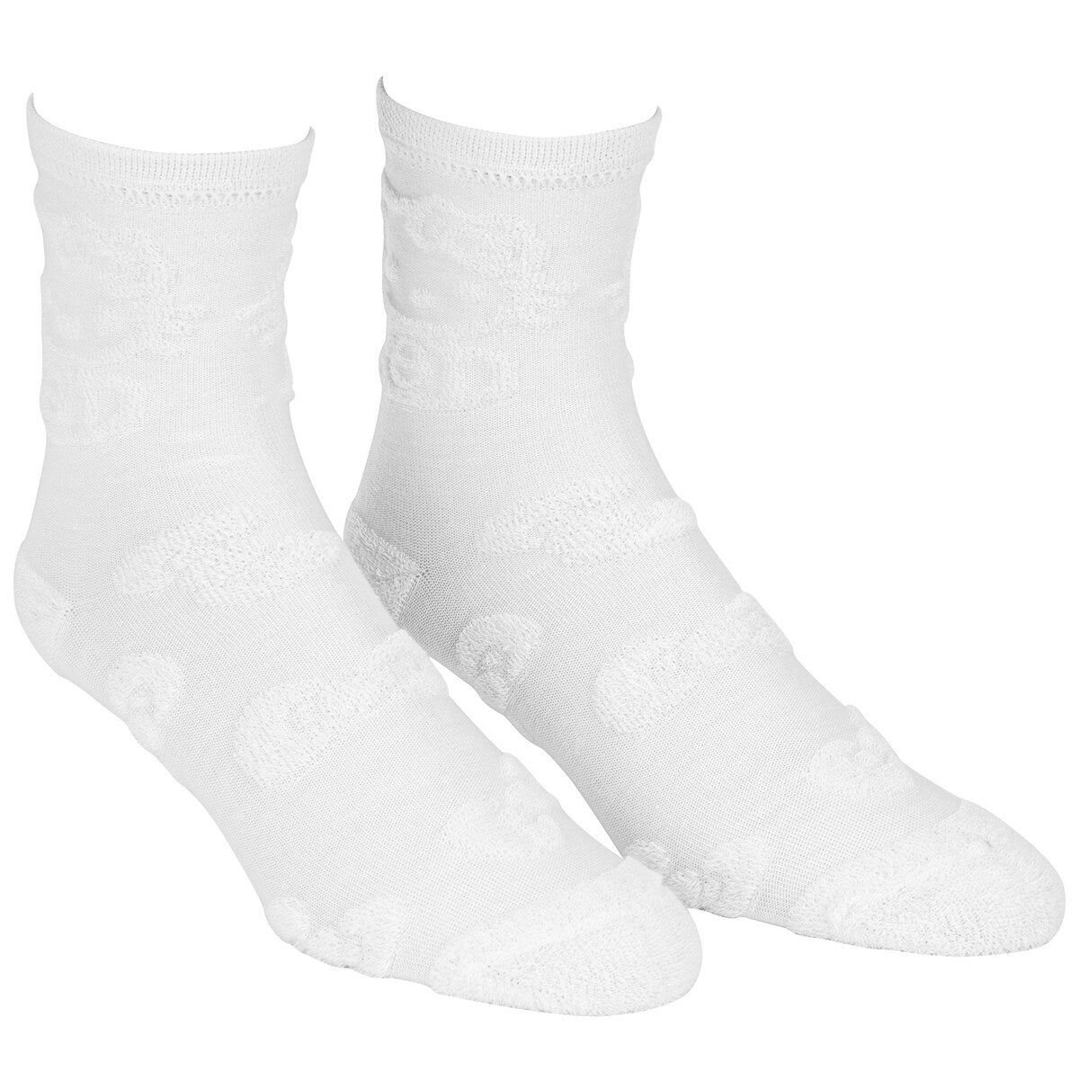 Hello Kitty Face Print Womens Crew Socks 2Pack