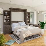 Henderson Queen Office Murphy Desk Bed - 2 Piers, Desktop