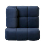 Hennepin Velvet 3 Seater Modular Tufted Sofa by Christopher Knight Home
