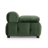 Hennepin Velvet 3 Seater Modular Tufted Sofa by Christopher Knight Home