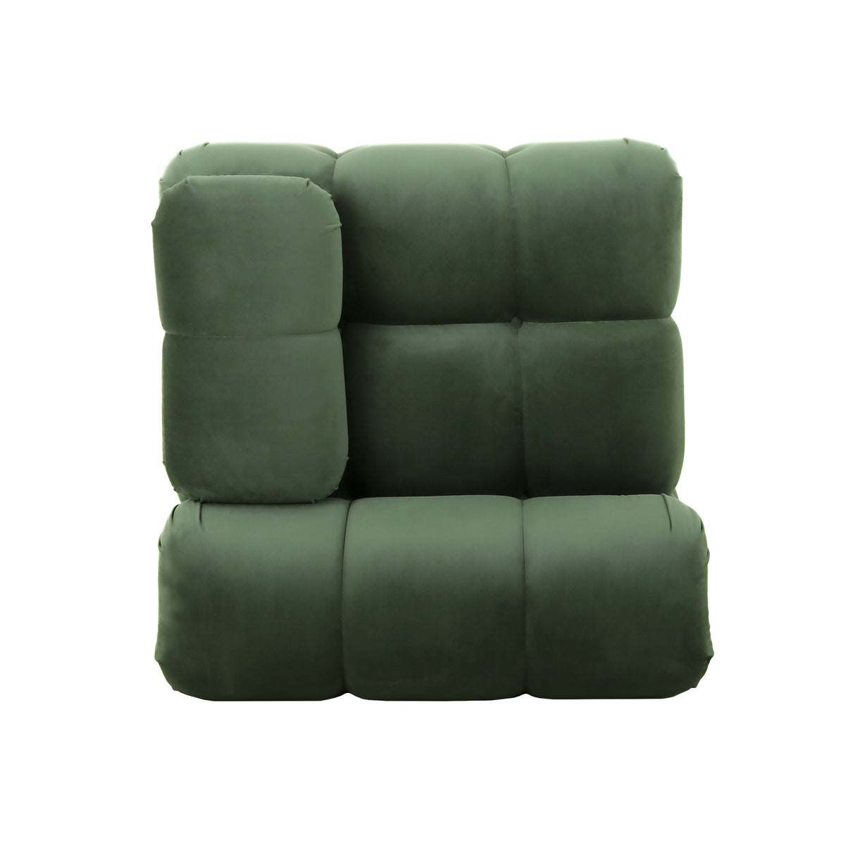 Hennepin Velvet 3 Seater Modular Tufted Sofa by Christopher Knight Home