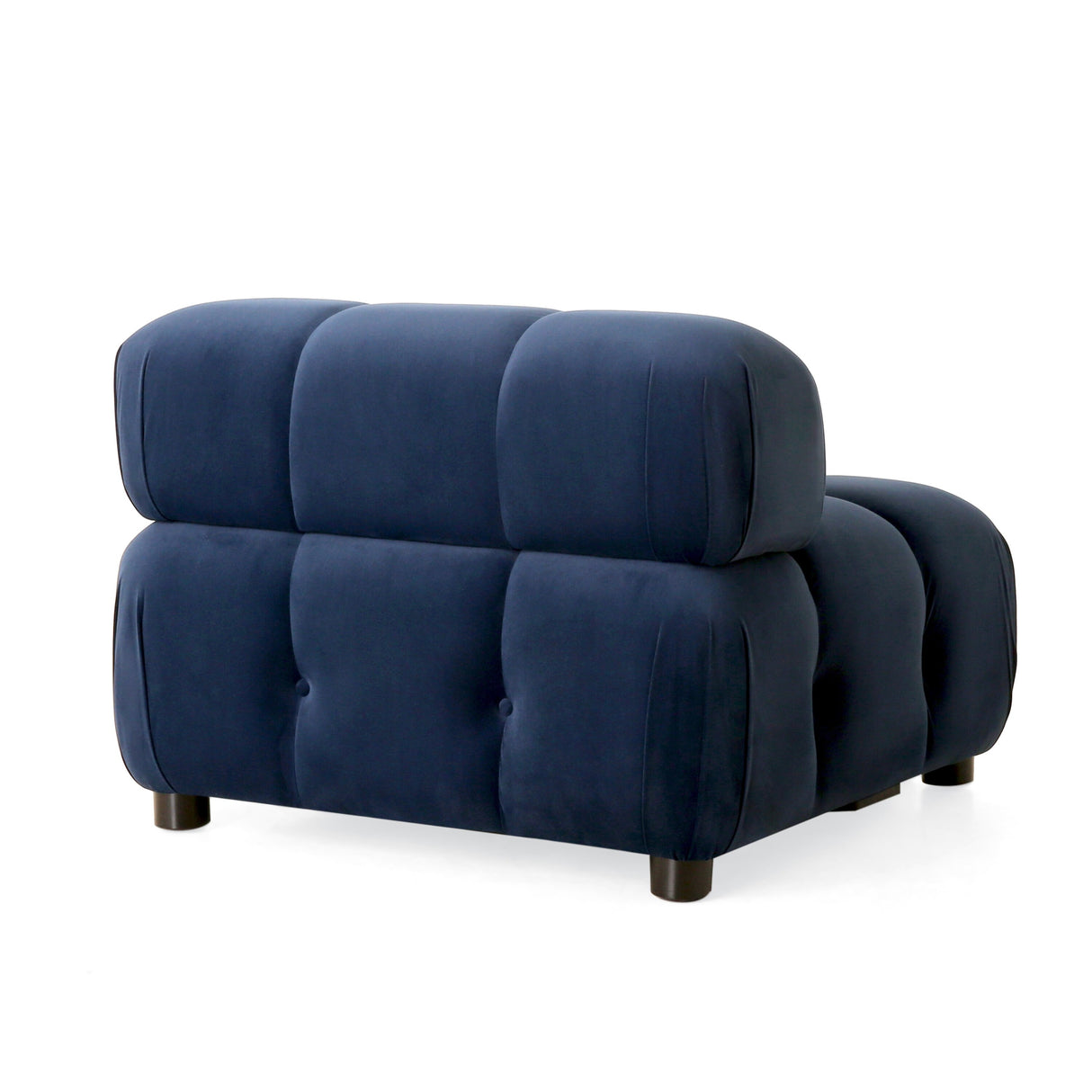 Hennepin Velvet 3 Seater Modular Tufted Sofa by Christopher Knight Home