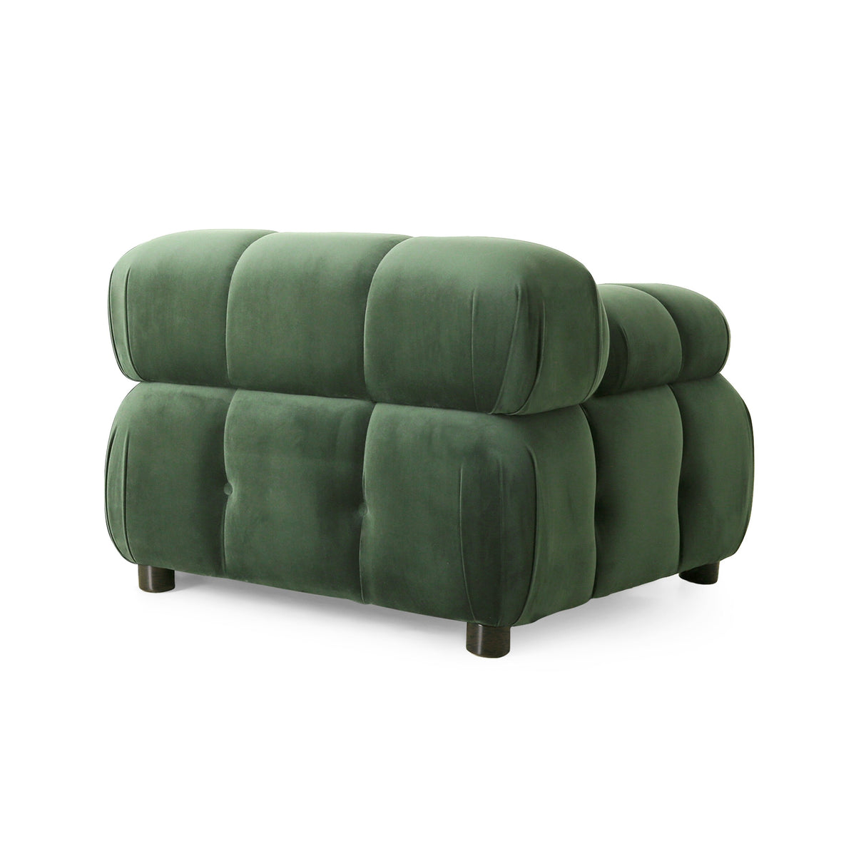 Hennepin Velvet 3 Seater Modular Tufted Sofa by Christopher Knight Home