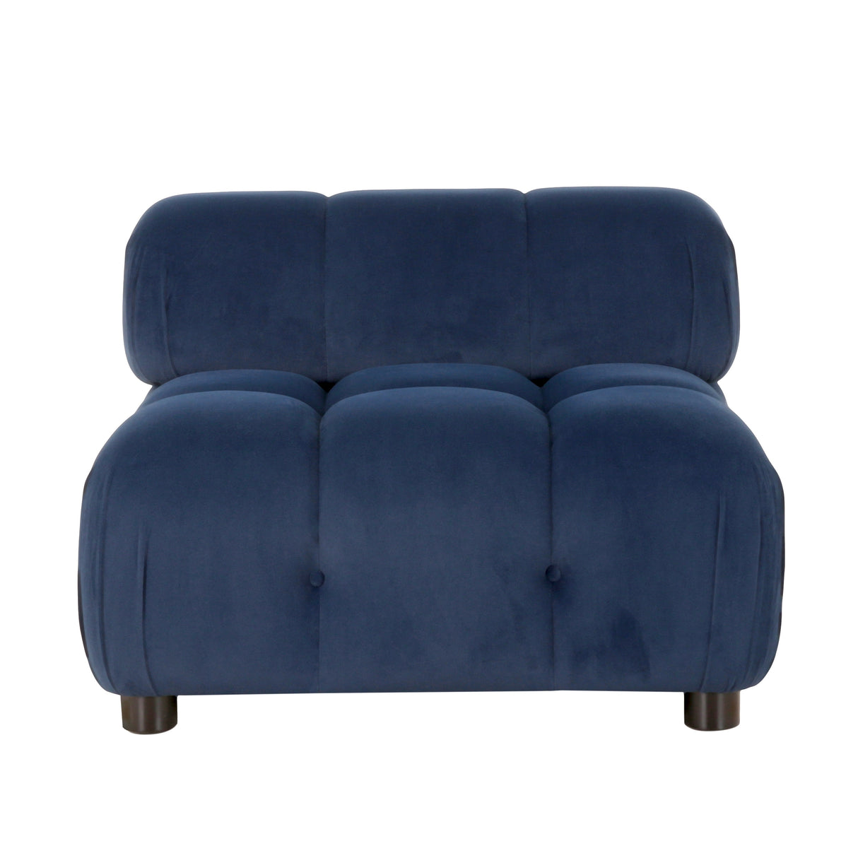 Hennepin Velvet 3 Seater Modular Tufted Sofa by Christopher Knight Home
