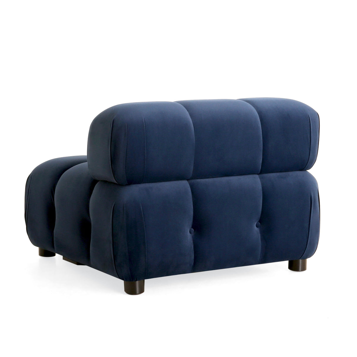 Hennepin Velvet 3 Seater Modular Tufted Sofa by Christopher Knight Home