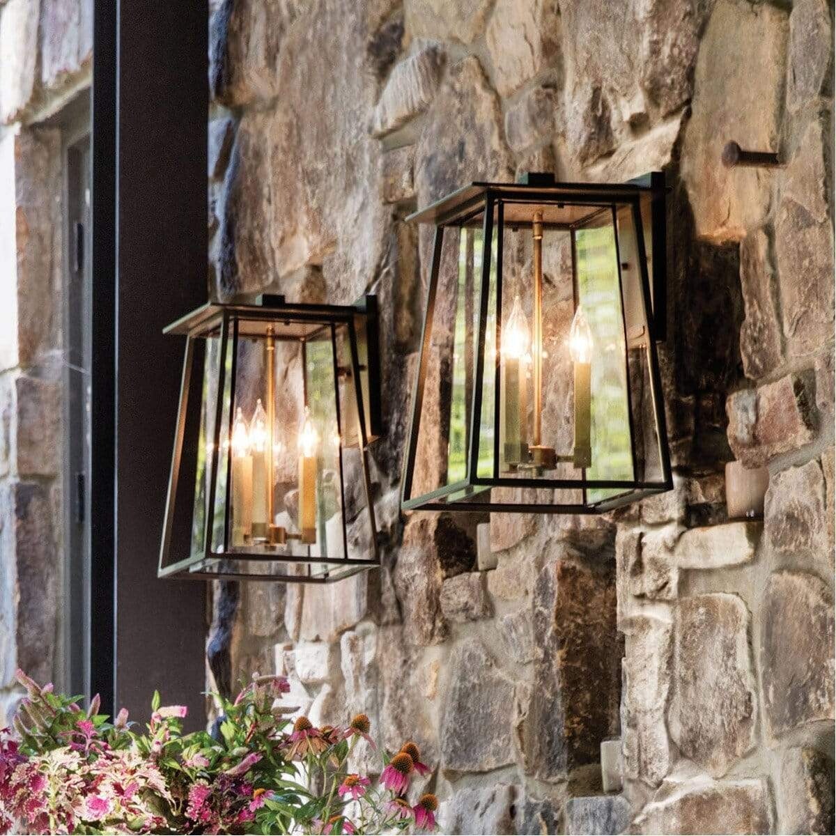 Hennessy One Light Wall Mount Republic Oil Rubbed Bronze - Exact Size