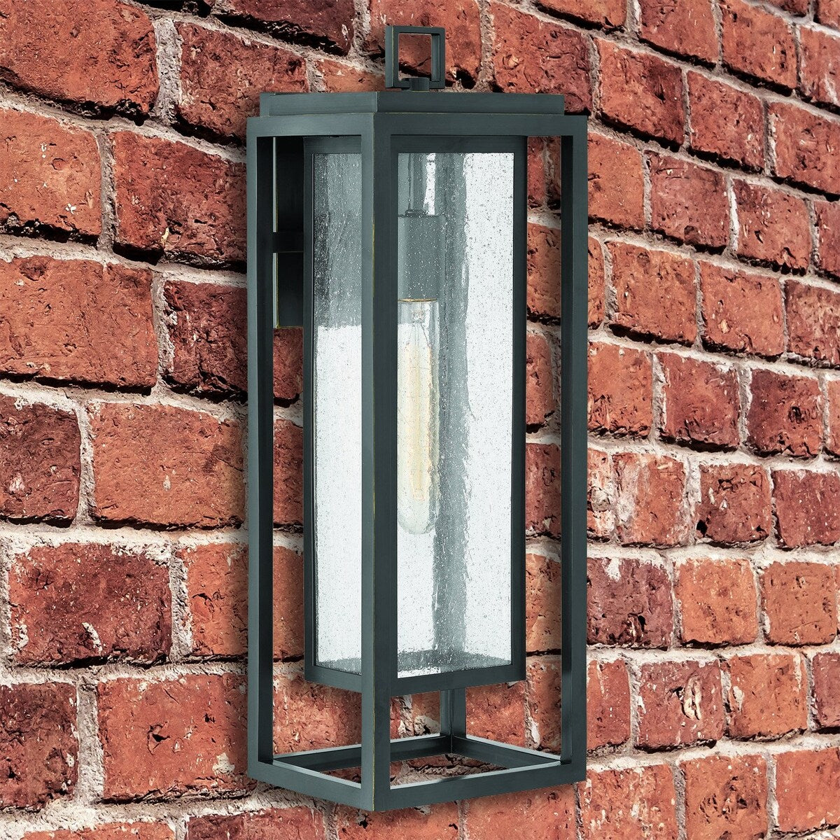 Hennessy One Light Wall Mount Republic Oil Rubbed Bronze - Exact Size