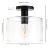 Henri Semi Flush Mount Ceiling Light