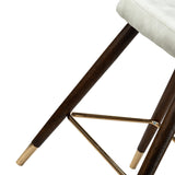 Hepburn Wingback Nailhead Trim Bar Stool Set of 2 by HULALA HOME