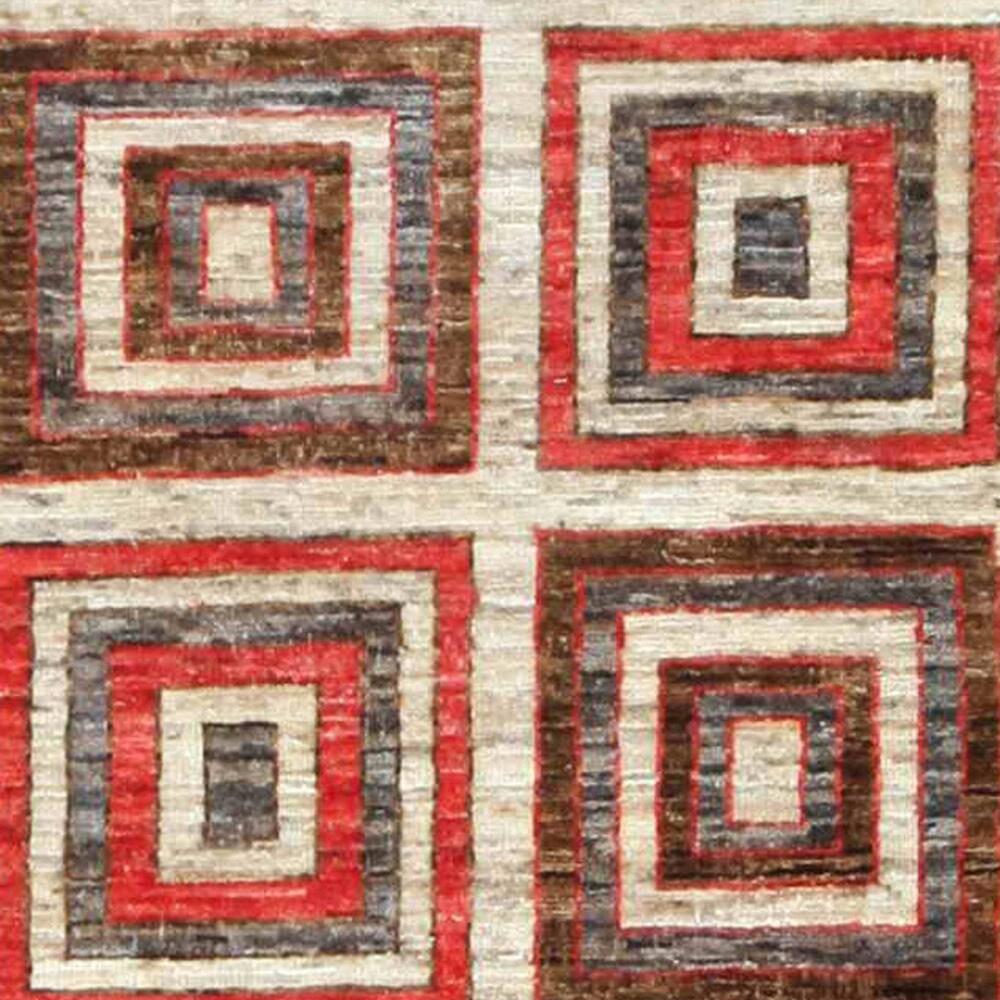 Handmade One-of-a-Kind Vegetable Dye Gabbeh Wool Runner (Afghanistan) - 2'8 x 7'7