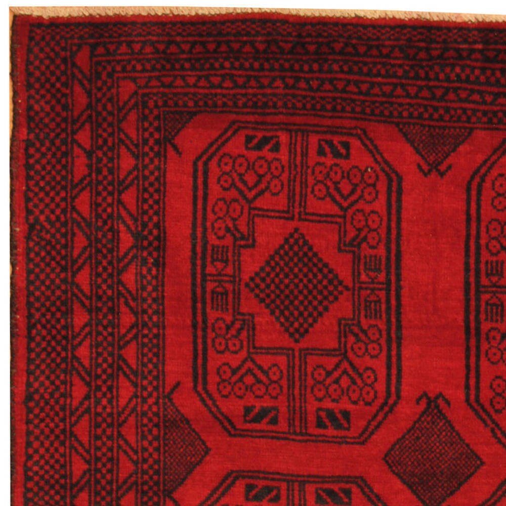 Handmade One-of-a-Kind Balouchi Wool Rug (Afghanistan) - 3'5 x 6'4