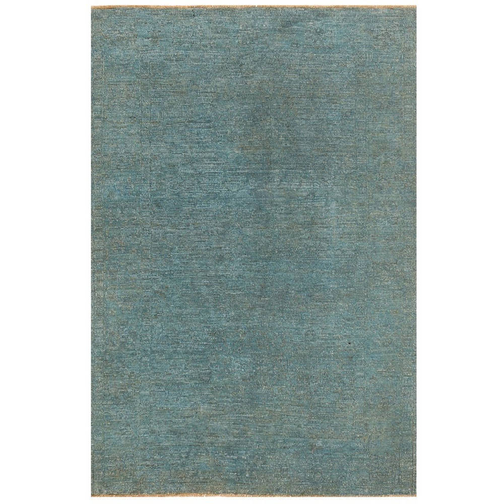 Handmade One-of-a-Kind Over-dyed Oushak Wool Rug (Afghanistan) - 3'10 x 5'9