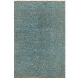 Handmade One-of-a-Kind Over-dyed Oushak Wool Rug (Afghanistan) - 3'10 x 5'9