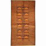 Handmade One-of-a-Kind Wool War Rug (Afghanistan) - 3'6 x 6'7