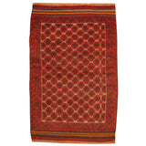 Handmade One-of-a-Kind Balouchi Wool Rug (Afghanistan) - 2'10 x 4'4