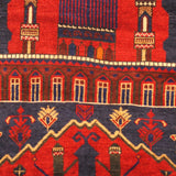 Handmade One-of-a-Kind Balouchi Wool Rug (Afghanistan) - 2'9 x 4'9