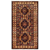 Handmade One-of-a-Kind Balouchi Wool Rug (Afghanistan) - 3'8 x 6'10