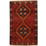 Handmade Herat Oriental Afghan Tribal Balouchi Wool Rug (Afghanistan) - 2'10 x 4'4