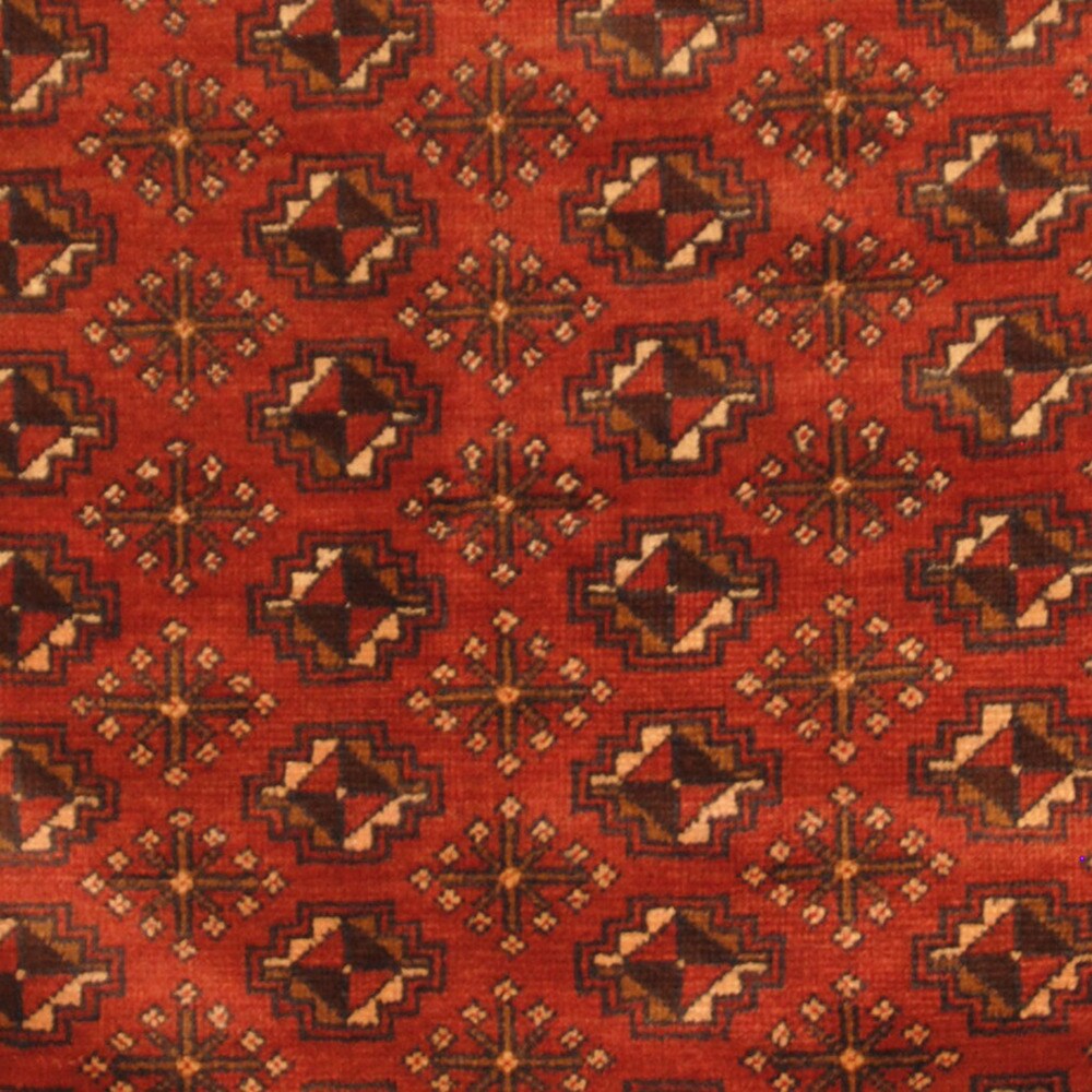 Handmade Herat Oriental Afghan Tribal Balouchi Wool Rug (Afghanistan) - 3'6 x 6'1