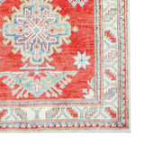 Handmade Herat Oriental Afghan Tribal Vegetable Dye Kazak Wool Runner (Afghanistan) - 2'10 x 11'5