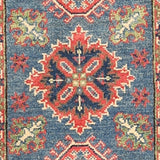 Handmade Herat Oriental Afghan Vegetable Dye Kazak Wool Rug (Afghanistan) - 2'1 x 3'1