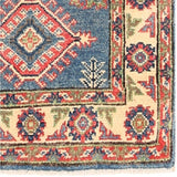 Handmade Herat Oriental Afghan Vegetable Dye Kazak Wool Rug (Afghanistan) - 2'1 x 3'1