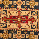 Handmade Herat Oriental Indo Kazak Wool Rug (India) - 3' x 5'