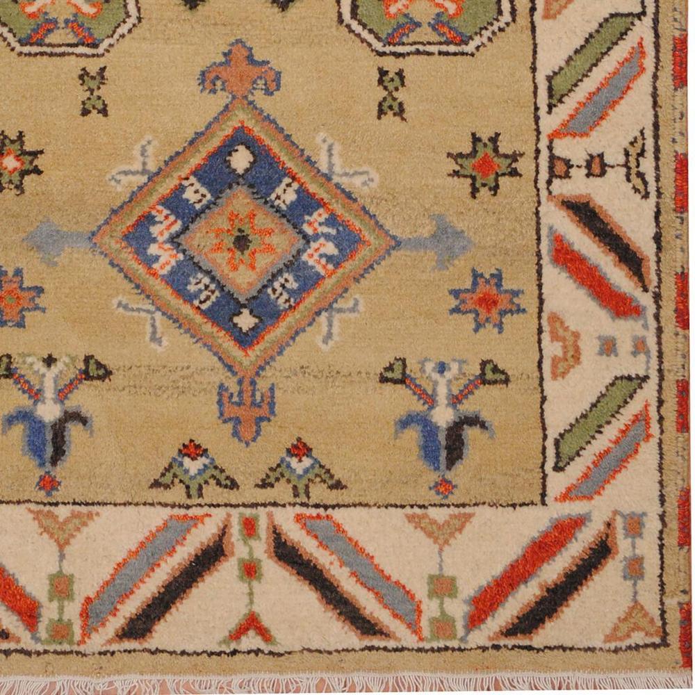 Handmade One-of-a-Kind Kazak Wool Rug (India) - 3' x 5'