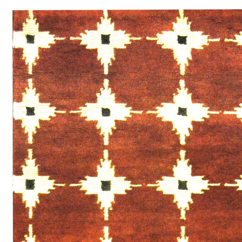 Handmade Herat Oriental Indo Tribal Tibetan Wool Runner (India) - 2'5 x 8'