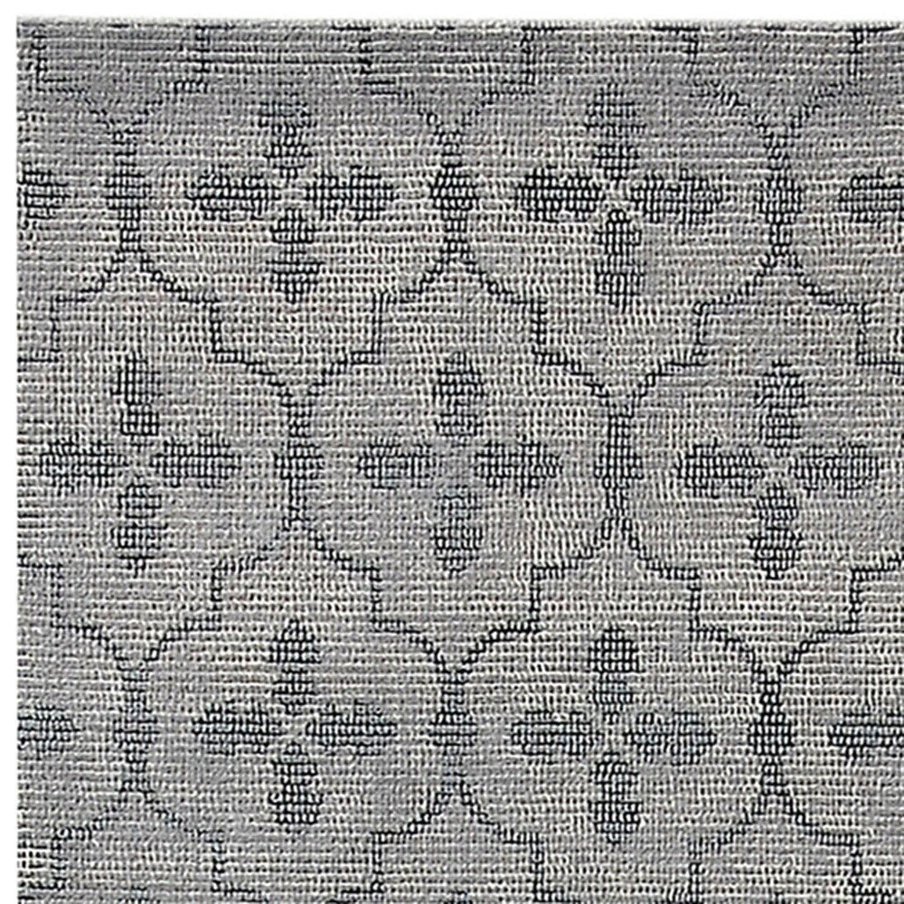 Handmade Herat Oriental Indo Printed Khotan Wool Runner (India) - 2'8 x 10'