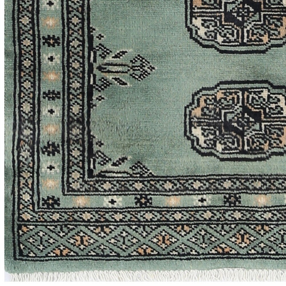 HERAT ORIENTAL Pakistani Hand-knotted Bokhara Wool Rug (2' x 3') - 2' x 3'