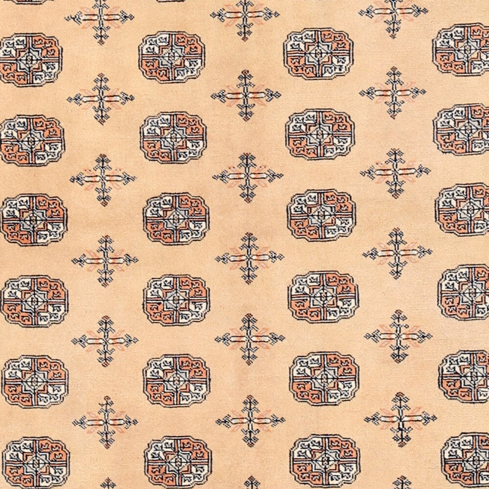 HERAT ORIENTALHandmade One-of-a-Kind Bokhara Wool Rug - 6'2 x 8'6