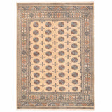 HERAT ORIENTALHandmade One-of-a-Kind Bokhara Wool Rug - 6'2 x 8'6