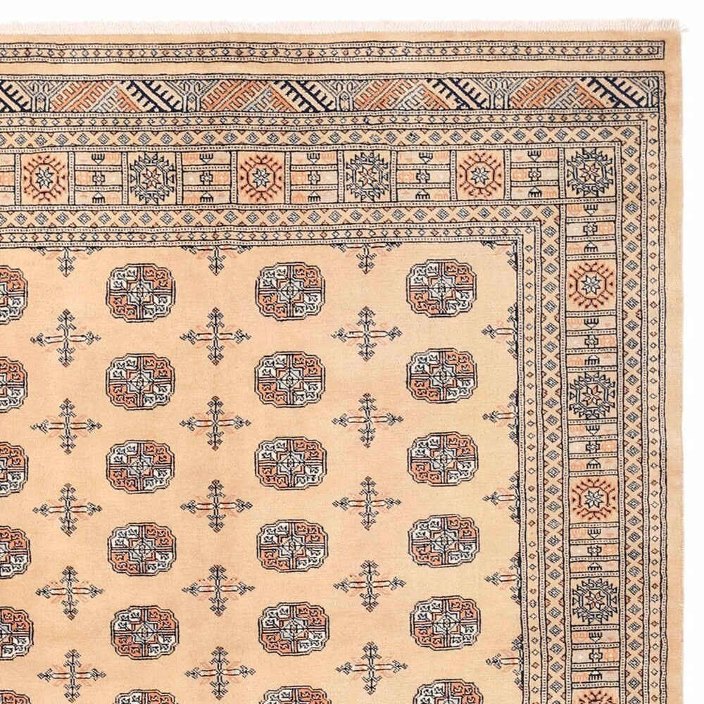 HERAT ORIENTALHandmade One-of-a-Kind Bokhara Wool Rug - 6'2 x 8'6