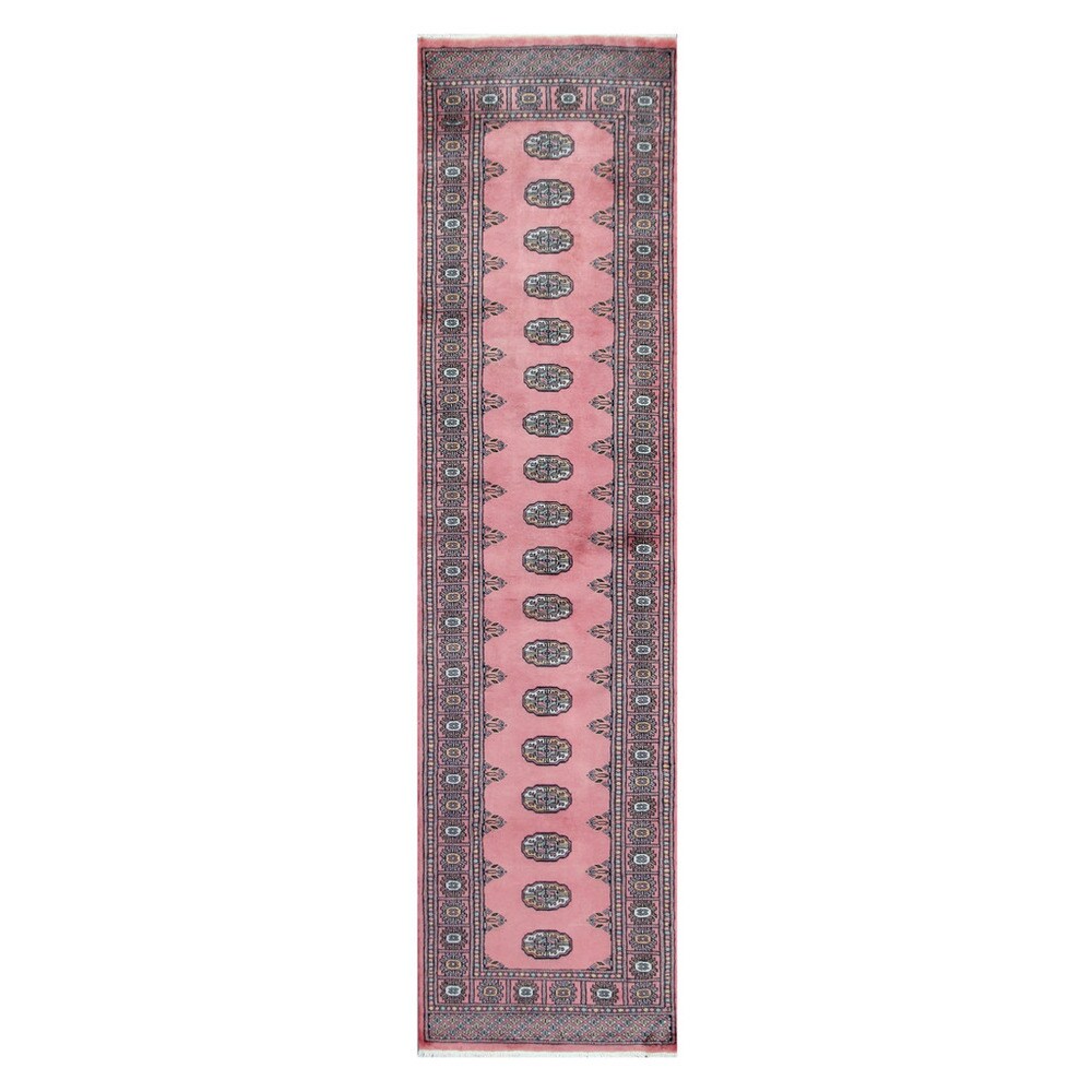 Handmade Herat Oriental Pakistani Tribal Bokhara Wool Runner (Pakistan)