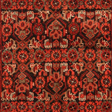 HERAT ORIENTAL Handmade One-of-a-Kind Hamadan Wool Runner (Iran) - 3'6 x 13'1