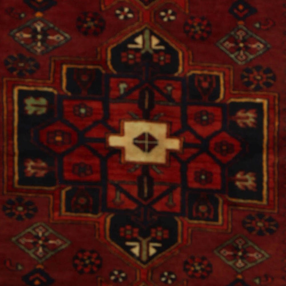 HERAT ORIENTAL Handmade Mahal Wool Rug (Iran) - 4'5 x 7'